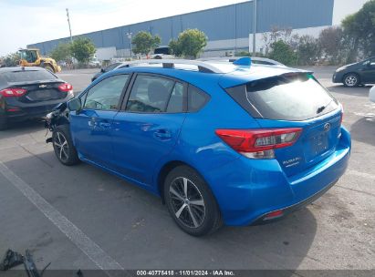 Lot #2992832352 2020 SUBARU IMPREZA PREMIUM 5-DOOR