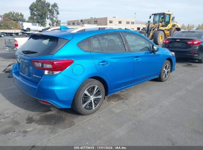 Lot #2992832352 2020 SUBARU IMPREZA PREMIUM 5-DOOR