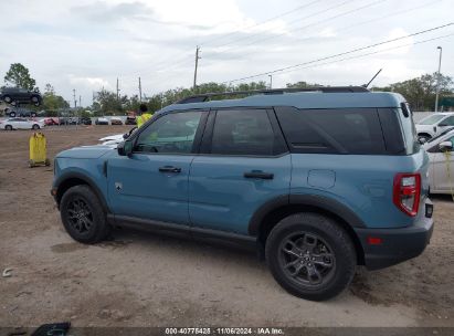 Lot #3006595902 2022 FORD BRONCO SPORT BIG BEND