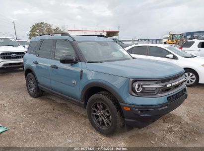 Lot #3006595902 2022 FORD BRONCO SPORT BIG BEND