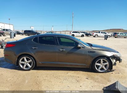 Lot #3035084443 2014 KIA OPTIMA EX