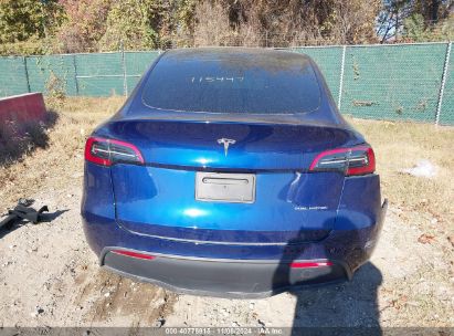 Lot #2990346847 2023 TESLA MODEL Y AWD/LONG RANGE DUAL MOTOR ALL-WHEEL DRIVE