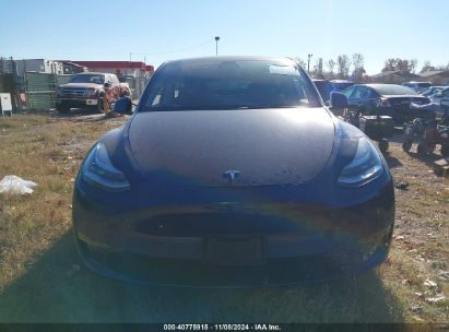 Lot #2990346847 2023 TESLA MODEL Y AWD/LONG RANGE DUAL MOTOR ALL-WHEEL DRIVE