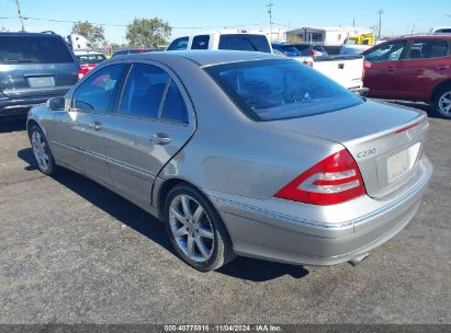 Lot #2992814027 2004 MERCEDES-BENZ C-CLASS 1.8L/SPORT