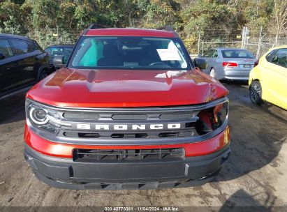 Lot #3035073639 2022 FORD BRONCO SPORT BIG BEND