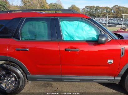 Lot #3035073639 2022 FORD BRONCO SPORT BIG BEND