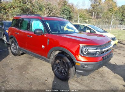 Lot #3035073639 2022 FORD BRONCO SPORT BIG BEND