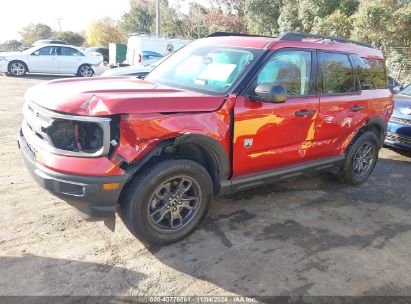 Lot #3035073639 2022 FORD BRONCO SPORT BIG BEND