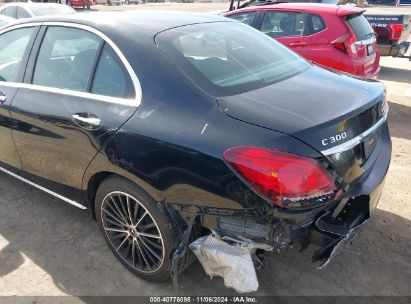 Lot #3050074835 2021 MERCEDES-BENZ C 300 SEDAN