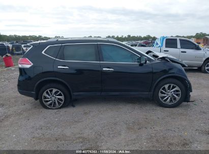 Lot #3035073616 2015 NISSAN ROGUE SL