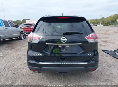 Lot #3035073616 2015 NISSAN ROGUE SL