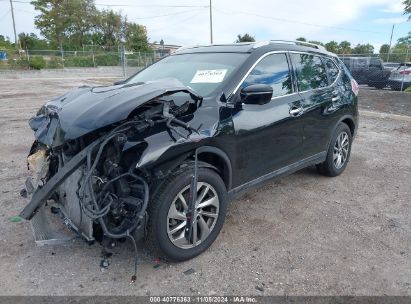 Lot #3035073616 2015 NISSAN ROGUE SL