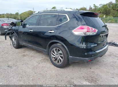 Lot #3035073616 2015 NISSAN ROGUE SL