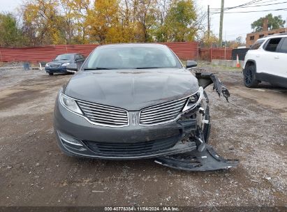 Lot #3035073621 2016 LINCOLN MKZ