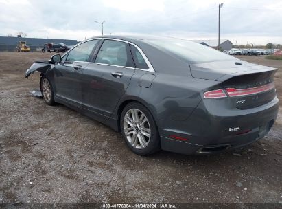 Lot #3035073621 2016 LINCOLN MKZ