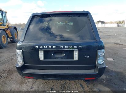 Lot #2995295214 2012 LAND ROVER RANGE ROVER HSE