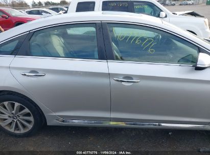 Lot #2995295186 2017 HYUNDAI SONATA SPORT