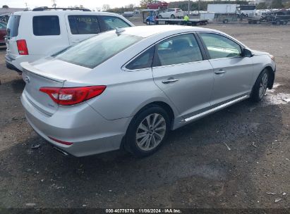 Lot #2995295186 2017 HYUNDAI SONATA SPORT