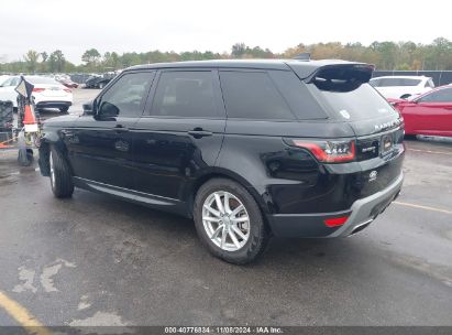 Lot #3037545786 2020 LAND ROVER RANGE ROVER SPORT SE MHEV