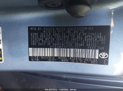 Lot #2990346813 2023 TOYOTA COROLLA LE