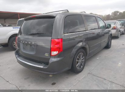 Lot #2997781116 2017 DODGE GRAND CARAVAN SXT