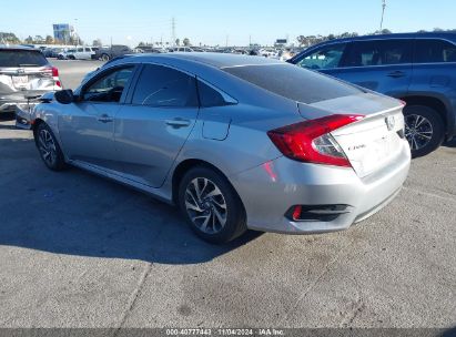 Lot #3035095025 2016 HONDA CIVIC EX