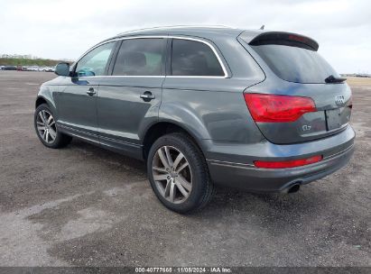 Lot #2992821333 2015 AUDI Q7 3.0T PREMIUM