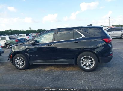 Lot #2990346797 2023 CHEVROLET EQUINOX FWD LT