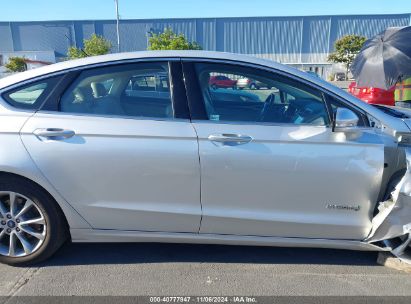 Lot #2992832231 2017 FORD FUSION HYBRID SE