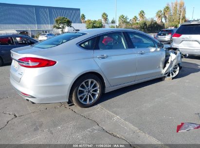 Lot #2992832231 2017 FORD FUSION HYBRID SE