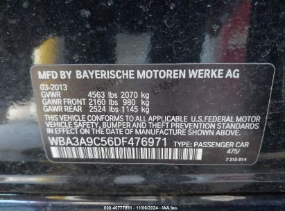 Lot #3035094984 2013 BMW 335I