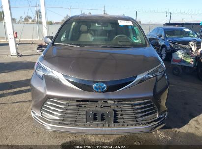 Lot #3035094971 2024 TOYOTA SIENNA PLATINUM