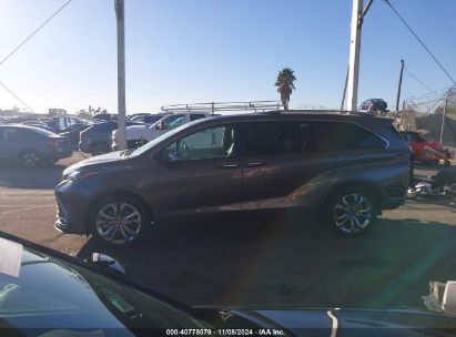 Lot #3035094971 2024 TOYOTA SIENNA PLATINUM