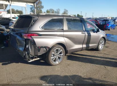 Lot #3035094971 2024 TOYOTA SIENNA PLATINUM