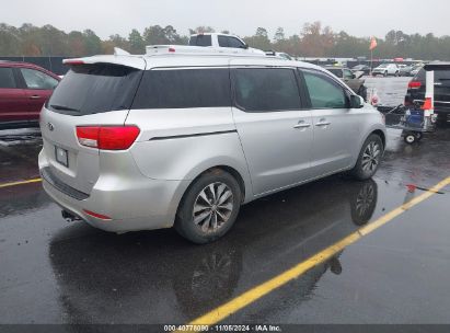 Lot #3021948861 2016 KIA SEDONA SX