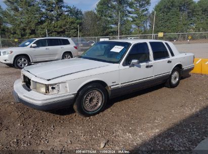 Lot #2992829120 1993 LINCOLN TOWN CAR SIGNATURE/JACK NICKLAUS