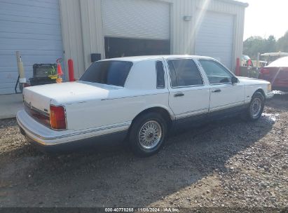 Lot #2992829120 1993 LINCOLN TOWN CAR SIGNATURE/JACK NICKLAUS