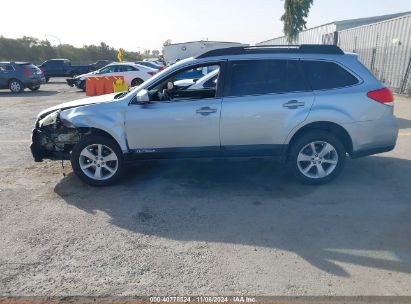 Lot #2992832220 2014 SUBARU OUTBACK 2.5I PREMIUM