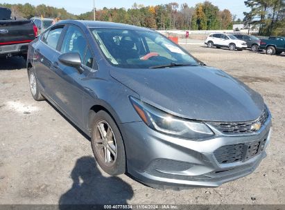 Lot #3035073566 2018 CHEVROLET CRUZE LT AUTO