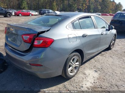 Lot #3035073566 2018 CHEVROLET CRUZE LT AUTO