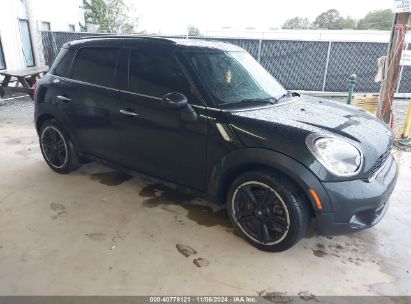 Lot #2992821915 2013 MINI COUNTRYMAN COOPER S