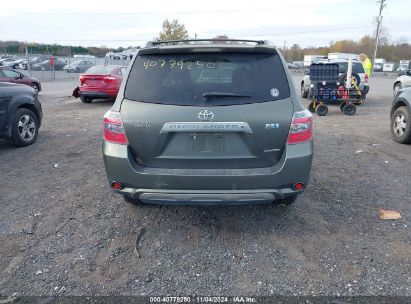 Lot #2995295211 2008 TOYOTA HIGHLANDER HYBRID LIMITED