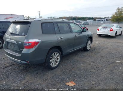 Lot #2995295211 2008 TOYOTA HIGHLANDER HYBRID LIMITED