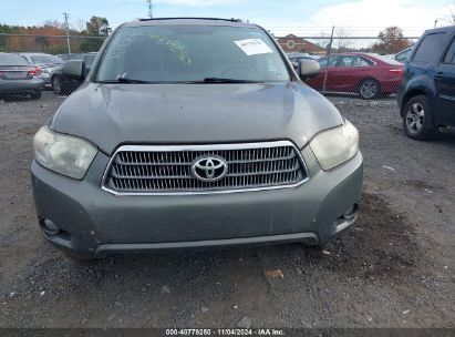 Lot #2995295211 2008 TOYOTA HIGHLANDER HYBRID LIMITED