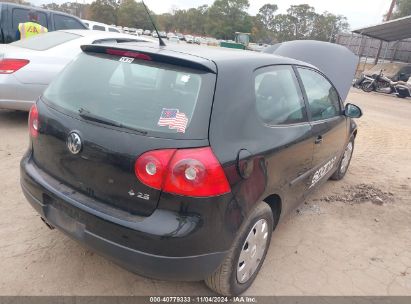 Lot #2995295204 2007 VOLKSWAGEN RABBIT 2-DOOR