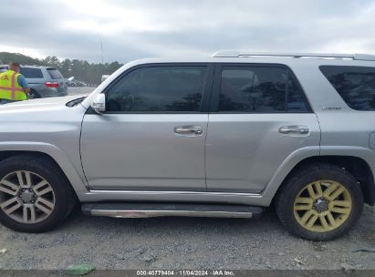 Lot #2995295197 2011 TOYOTA 4RUNNER LIMITED V6