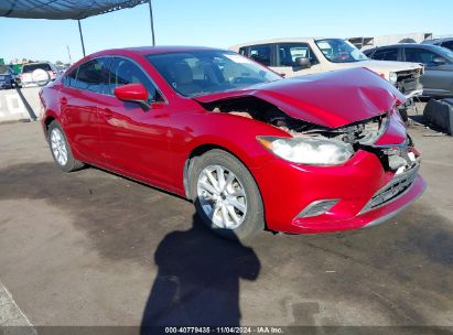 Lot #3053066820 2015 MAZDA MAZDA6 I SPORT