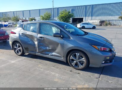 Lot #2992832223 2022 NISSAN LEAF SV 40 KWH