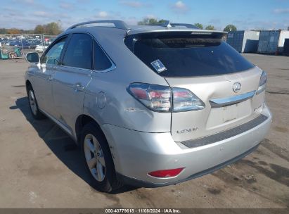 Lot #2992821908 2010 LEXUS RX 350