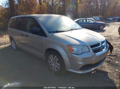 Lot #2995295151 2014 DODGE GRAND CARAVAN AMERICAN VALUE PKG